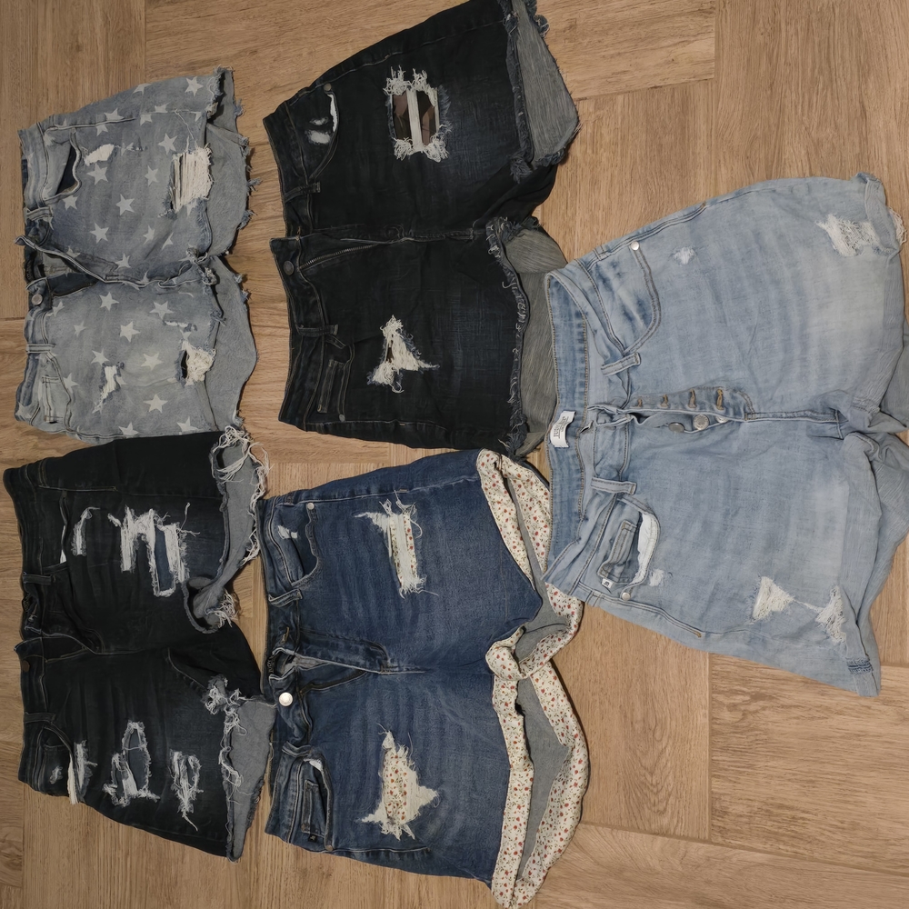 Trendy Distressed Denim Shorts Collection